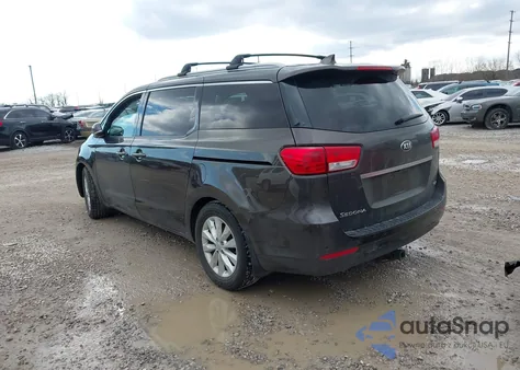 2015 Kia Sedona Ex z USA, uszkodzony, nr VIN KNDMC5C13F6049628